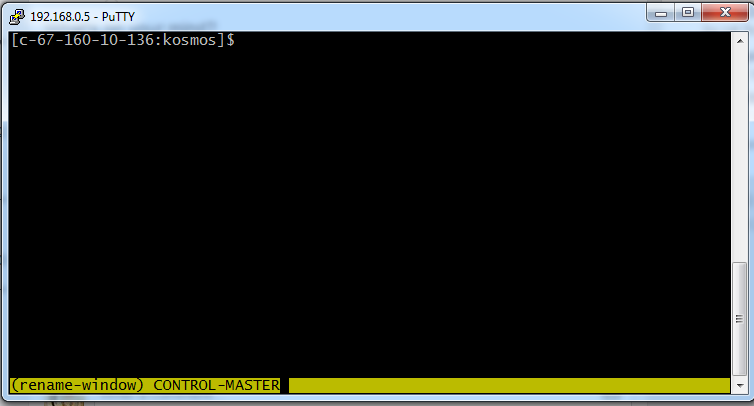 tmux rename window